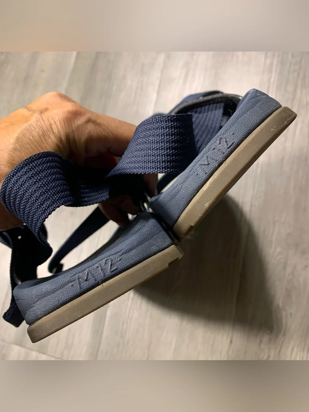 Chaco’s Mens Navy Blue Lowdown Sandals size 12